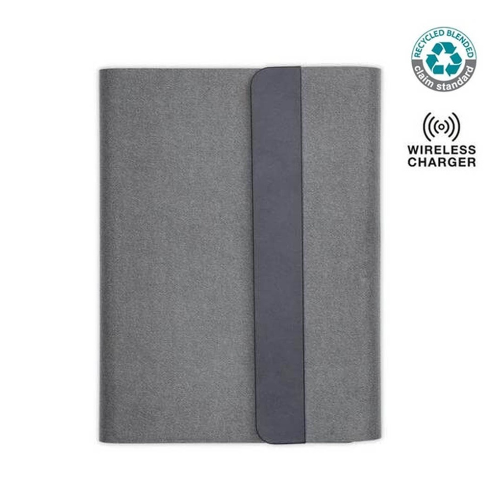 BERGMUND - Santhome 10000mAh Mag Wireless Powerbank Portfolio - Black