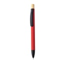 BOLT - Aluminium Push Action Ballpen - Red