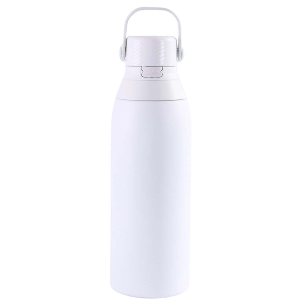 EVORA - Hans Larsen Double Wall Stainless Steel Vacuum Bottle - 750ml - White
