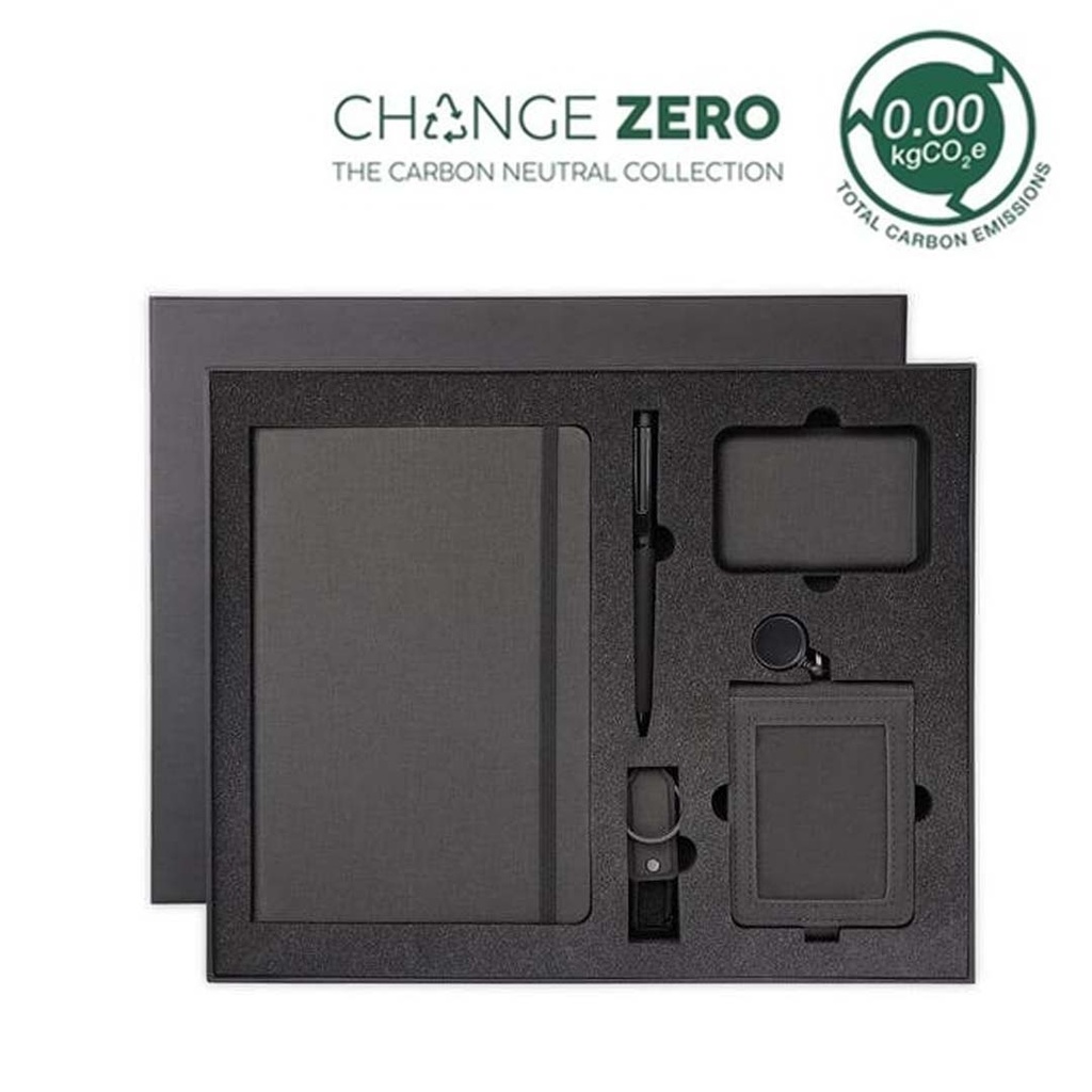 ALMADA - CHANGE ZERO Sustainable 5pc Onboarding Gift Set - Black