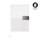 [NBGL 5398] RIPPLE - Giftology A5 Hard Cover Notebook - White