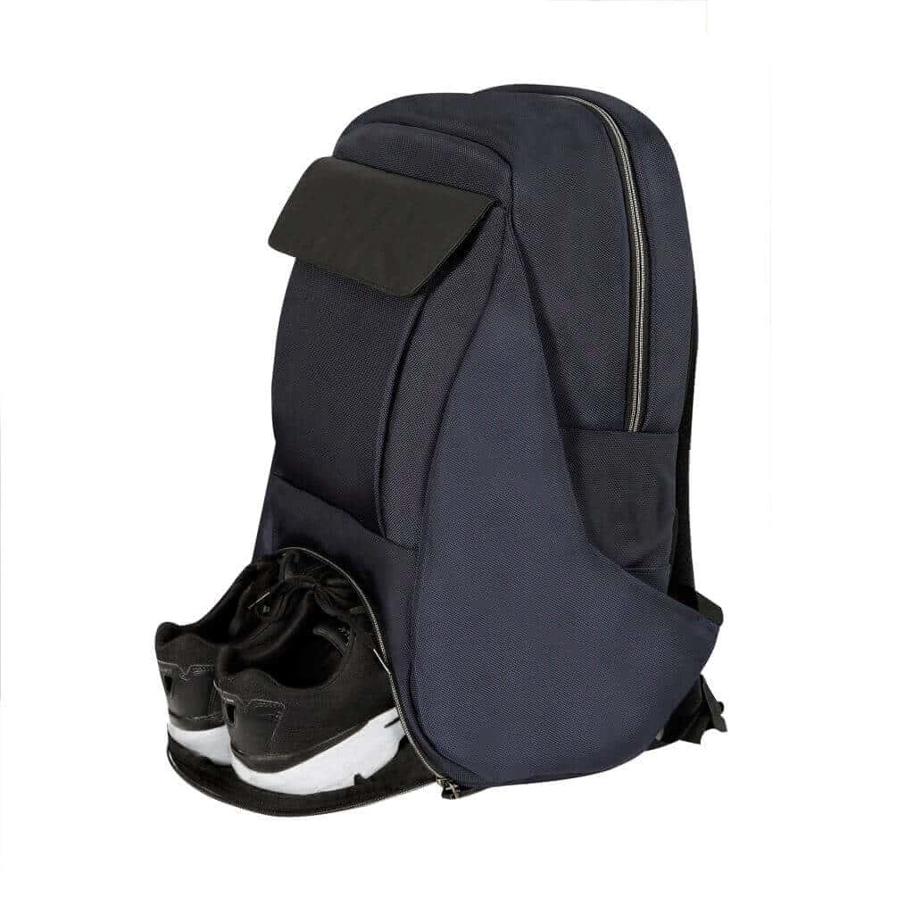 SHOBAC - SANTHOME 18&quot; Laptop Backpack For Work &amp; Sports/gym - Blue