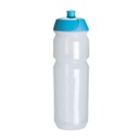 [WB 003-Trans/Aqua Lid] Tacx ECO Friendly Biodegradable Water Bottle 750 CC