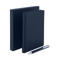 [GSSN 404] TOMAR - SANTHOME Set Of PU Thermo Notebook And Pen - Blue