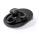 [ITMK 125] DEPOK - Universal Lens System For Smartphone 4-in-1 Black