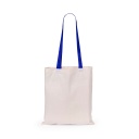[BPMK 128] Cotton Shopping Bag - Blue Handle