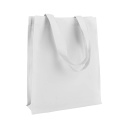 [CT 101-White] Eco Friendly Cotton Shopping Bag With Gusset - White