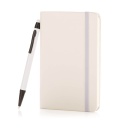 [GSXD 121] XD A6 Hard Cover Notebook With Stylus Pen - White