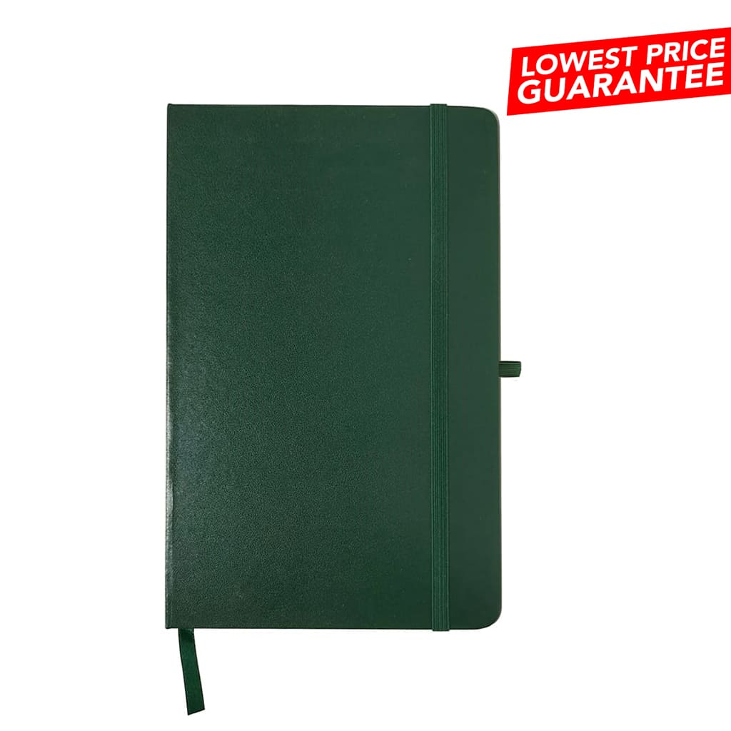 PINGER - Giftology A5 Hard Cover Ruled Notebook - Green