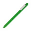 [WIPP 805] TORCY - Rubberized Pen With Sliding Clip - Green