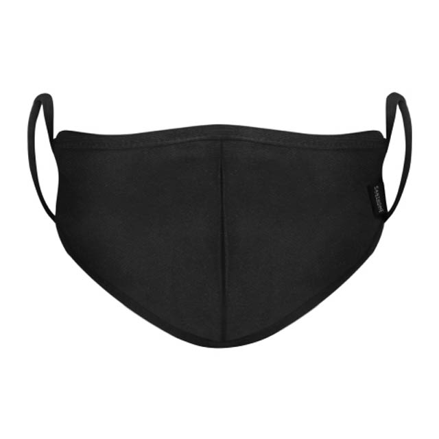MARONI - SANTHOME 6 Layers Face Mask W/ Metal Nose Clip M Black