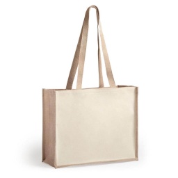[JTEN 2104] FRUNZA - Jute Bag with Two-Sided Canvas