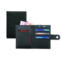 [LASN 667 Bio] BARI - SANTHOME Genuine Leather Passport Cover (Anti-microbial)