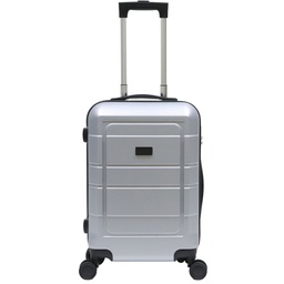 [TBGL 2133] GENOVA - Classic Cabin Trolley Bag - Silver