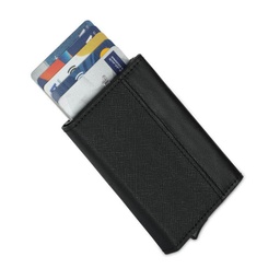 [CHSN 1177] TORINO - SANTHOME RFID Sliding Card Holder - Black