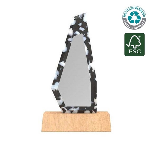 [AWEN 9212] ROLLE - eco-neutral® Waste-to-Wins® FSC Beech Recycled Plastic Award