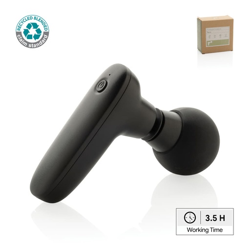 [ITXD 1286] Revix RCS recycled plastic massage gun, black