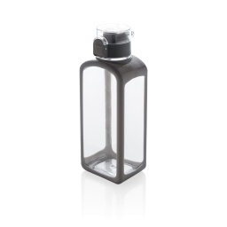 [DWXD 905] SQUARED - Lockable Leak Proof Tritan Water Bottle-Transparent
