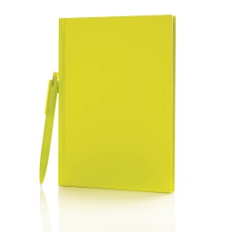 [GSXD 114] XD A5 Hard Cover Notebook With Pen - Lime
